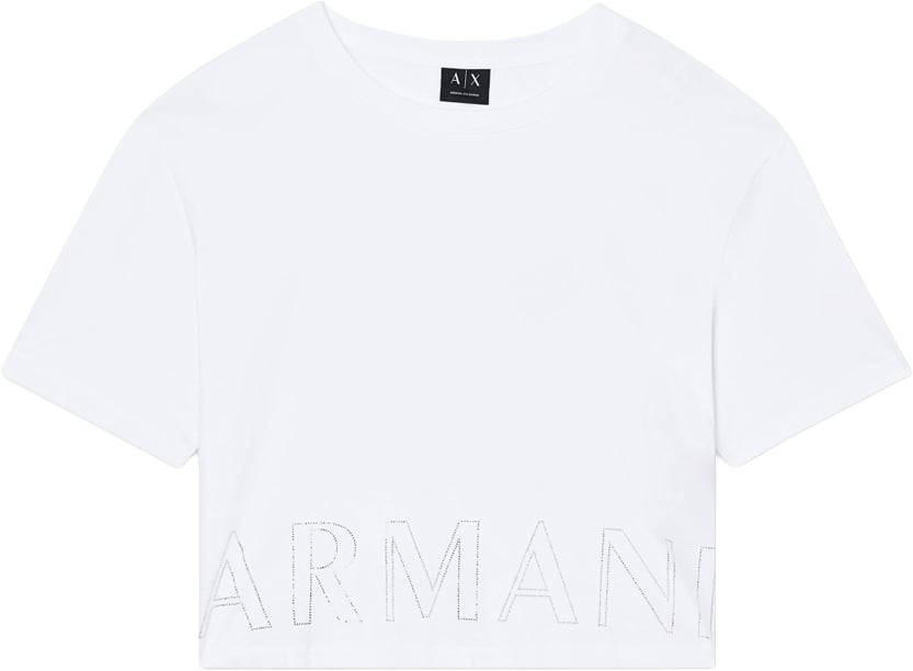 Armani Exchange T-Shirts And Polos Optic White Wit
