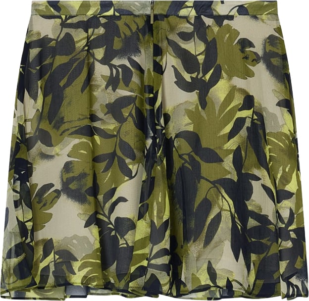 Armani Exchange Skirts Ibiza Ax Print Donkergroen