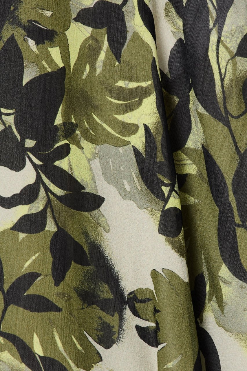 Armani Exchange Skirts Ibiza Ax Print Donkergroen