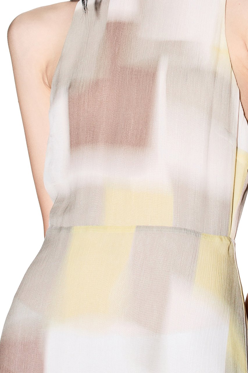 Armani Exchange Dresses Horizon Print Wit
