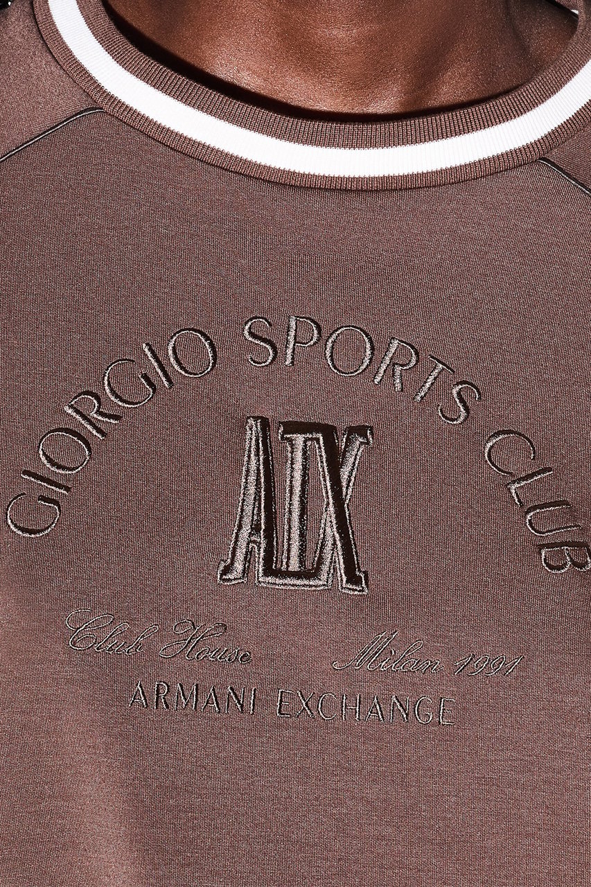 Armani Exchange Sweaters Earth Taupe