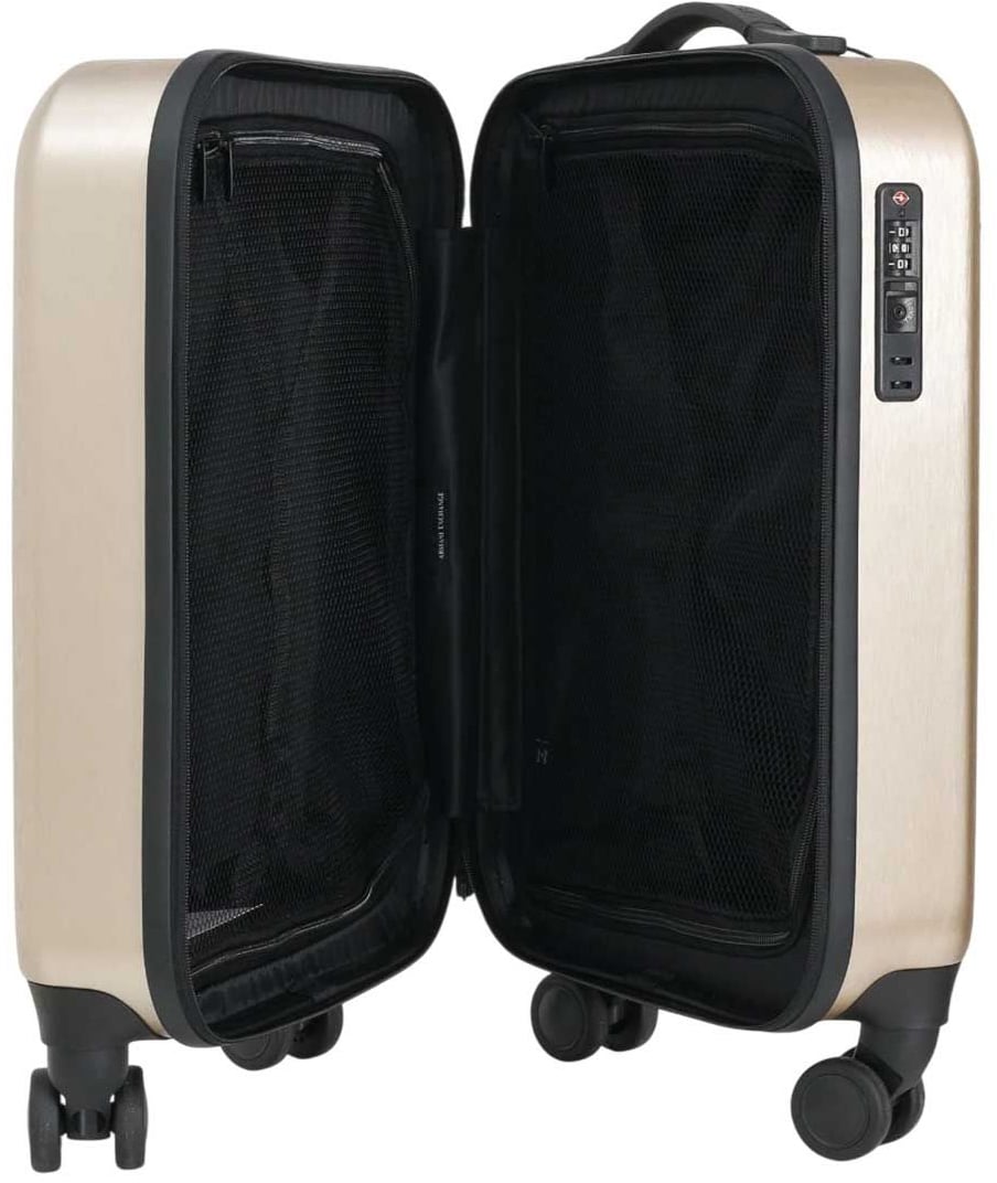 Armani Exchange Suitcases Light Gold Satin Goud