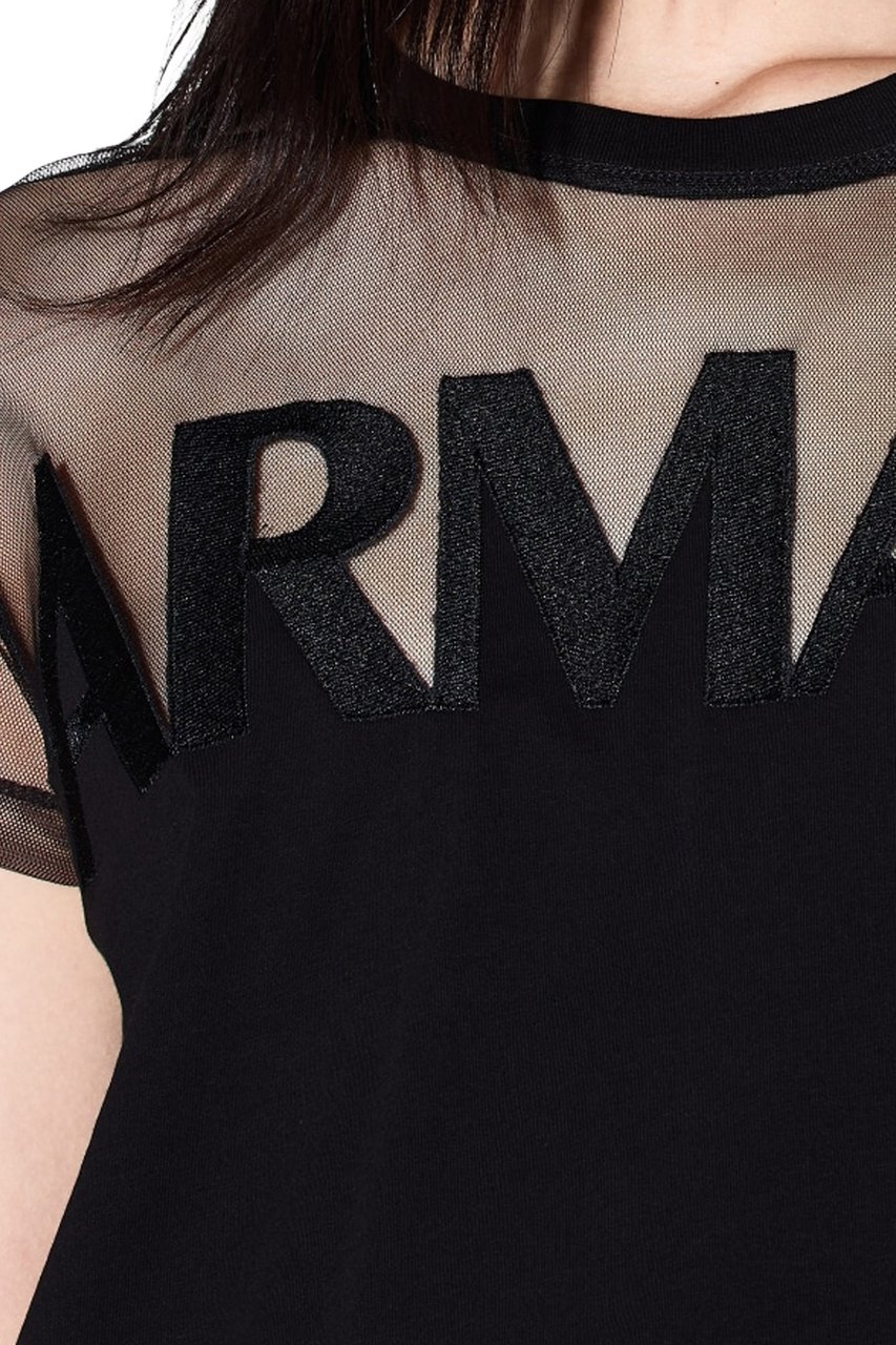Armani Exchange T-Shirts And Polos Black Zwart