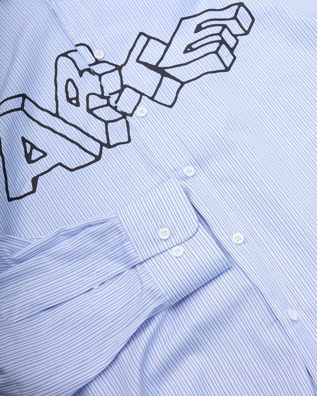 Arte Antwerp Camicia Arte Blocks Striped Divers