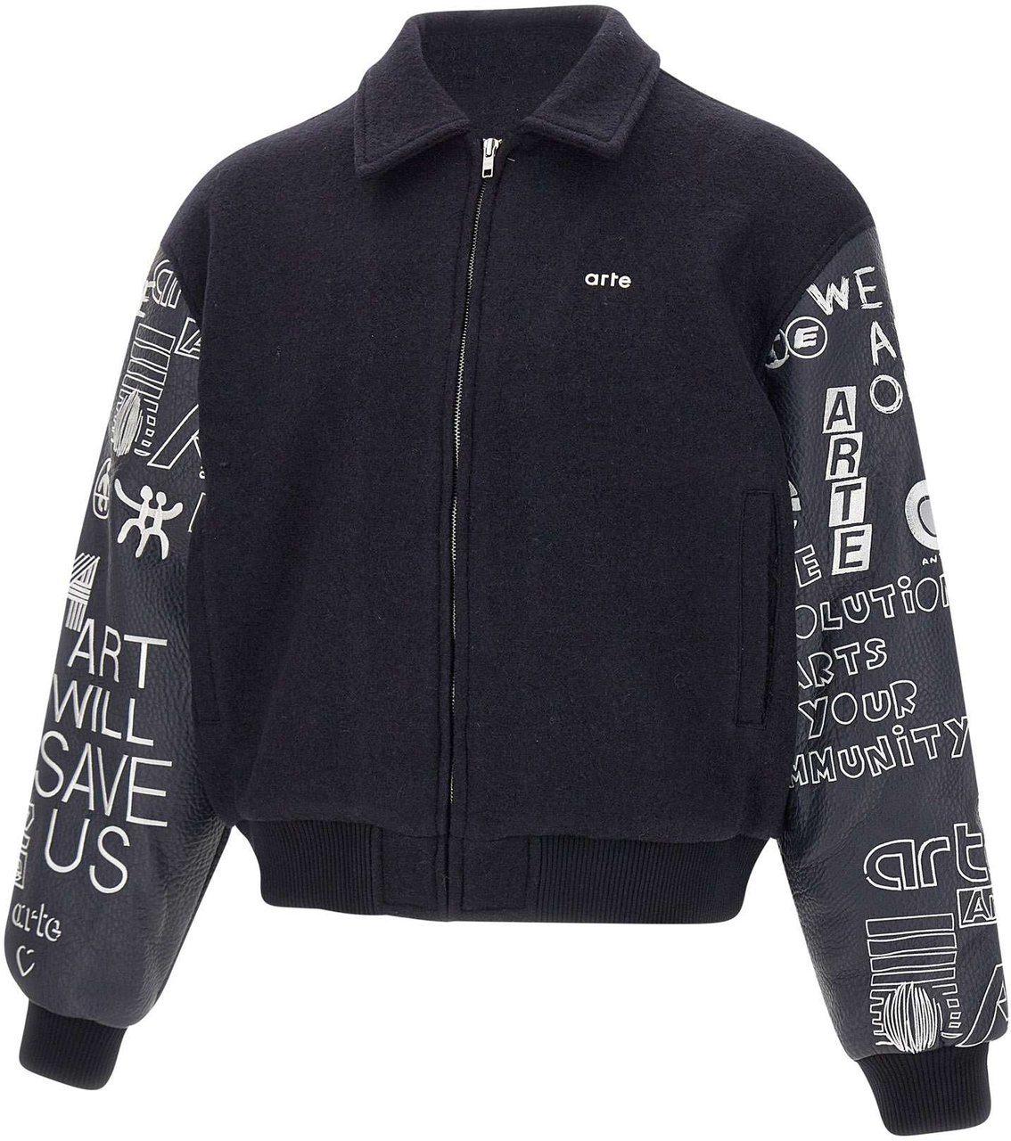 Arte Antwerp Jackets Blue Blauw