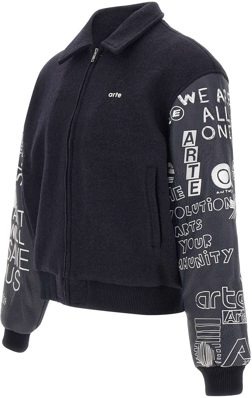 Arte Antwerp Jackets Blue Blauw