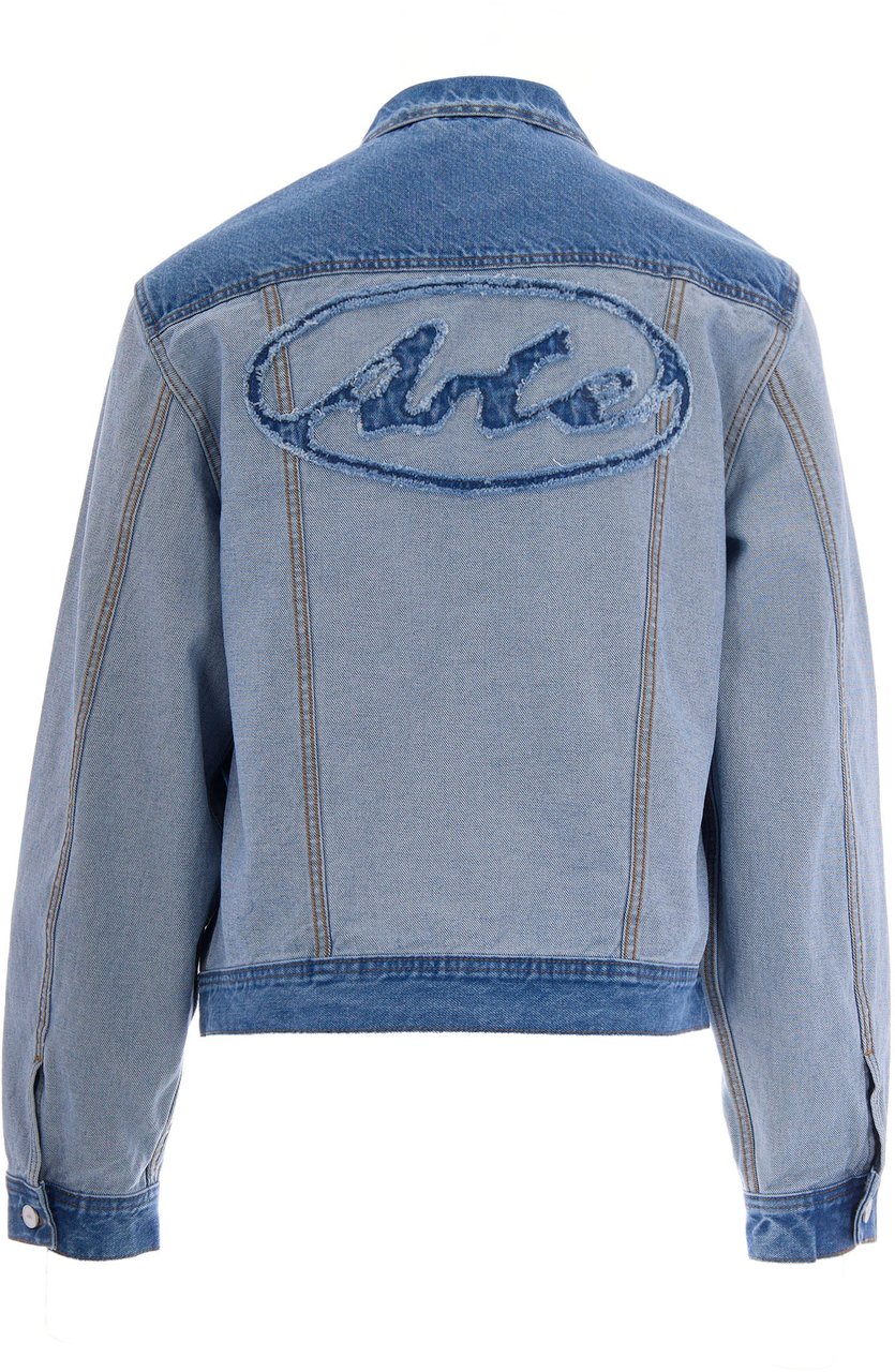 Arte Antwerp Coats Denim Bleach Lichtblauw