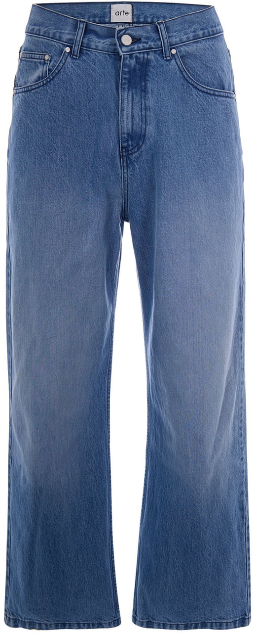 Arte Antwerp Jeans Denim Bleach Blauw