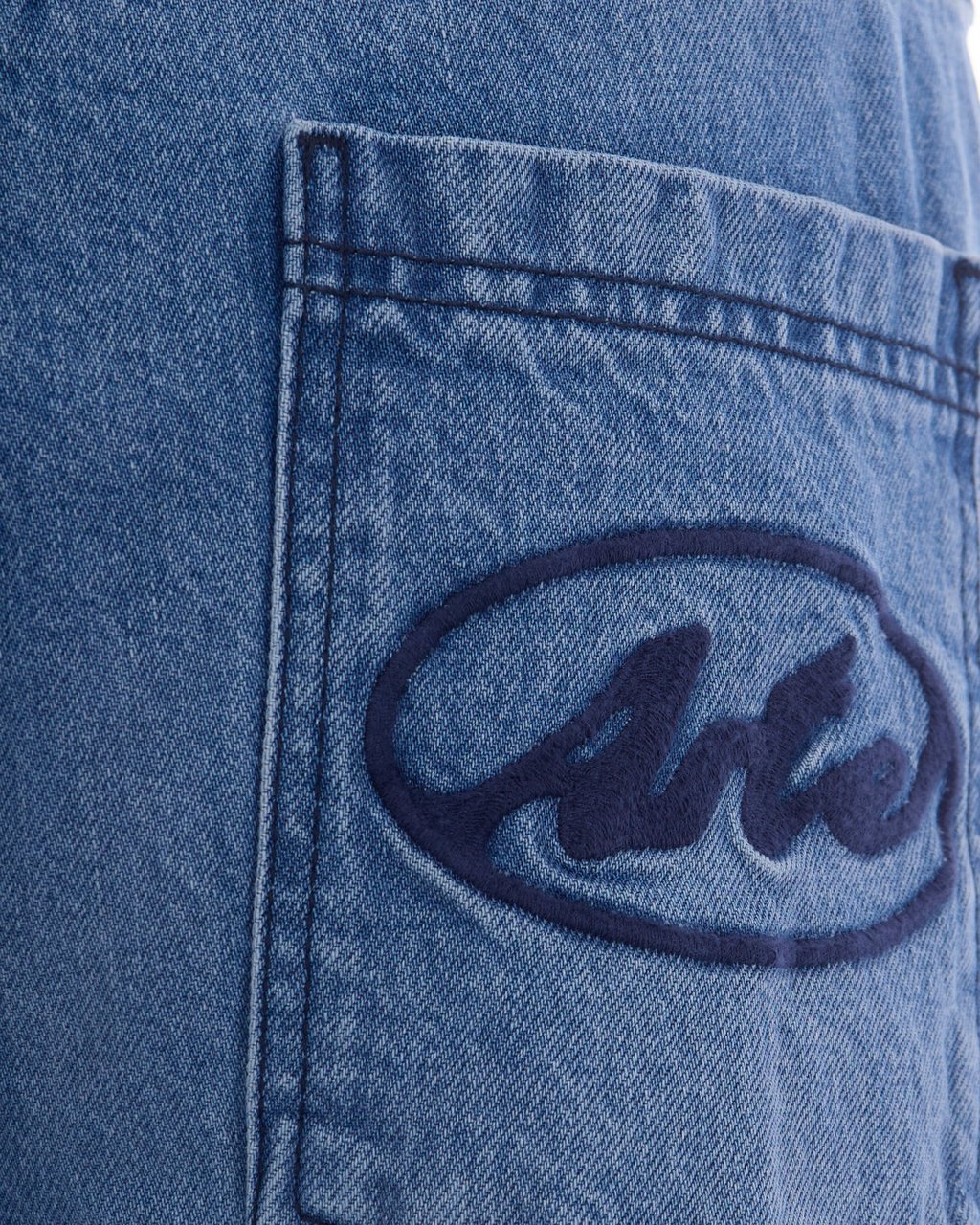 Arte Antwerp Jeans Denim Bleach Blauw