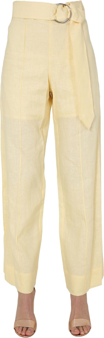 Arte Antwerp Nimue Linen Trousers Neutraal