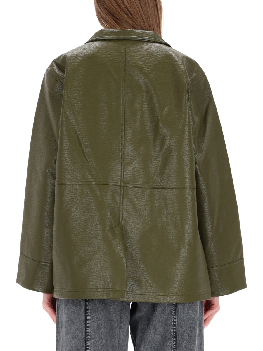 Arte Antwerp Beah Boxy Green Jacket Grijs