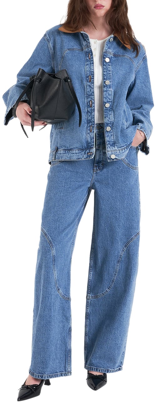 Arte Antwerp Denim jacket 'Bayson' Blauw