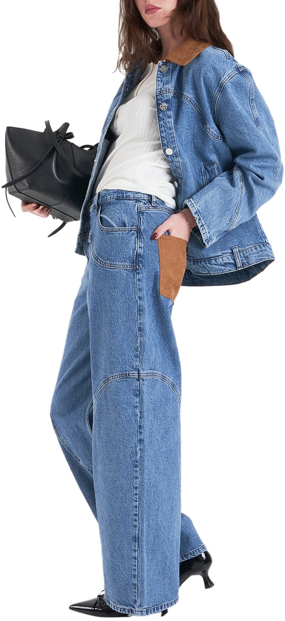 Arte Antwerp Denim jacket 'Bayson' Blauw