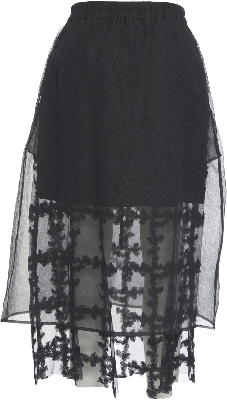 Arte Antwerp Midi skirt 'Sevara' Zwart