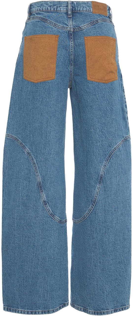 Arte Antwerp Wide leg jeans 'Napolen' Blauw