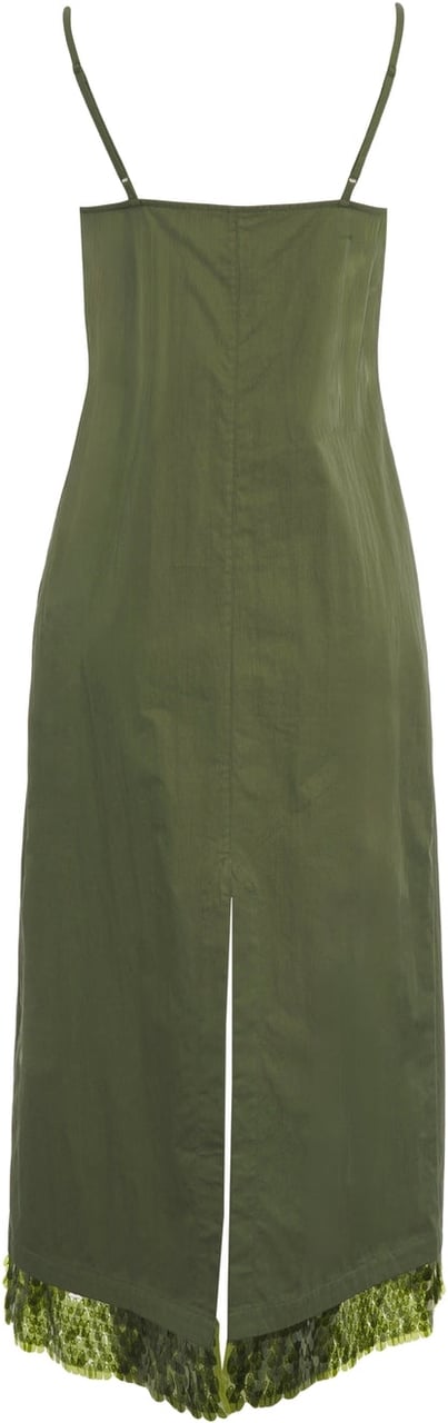 Arte Antwerp Maxi dress with sequins detail 'Atelia' Groen
