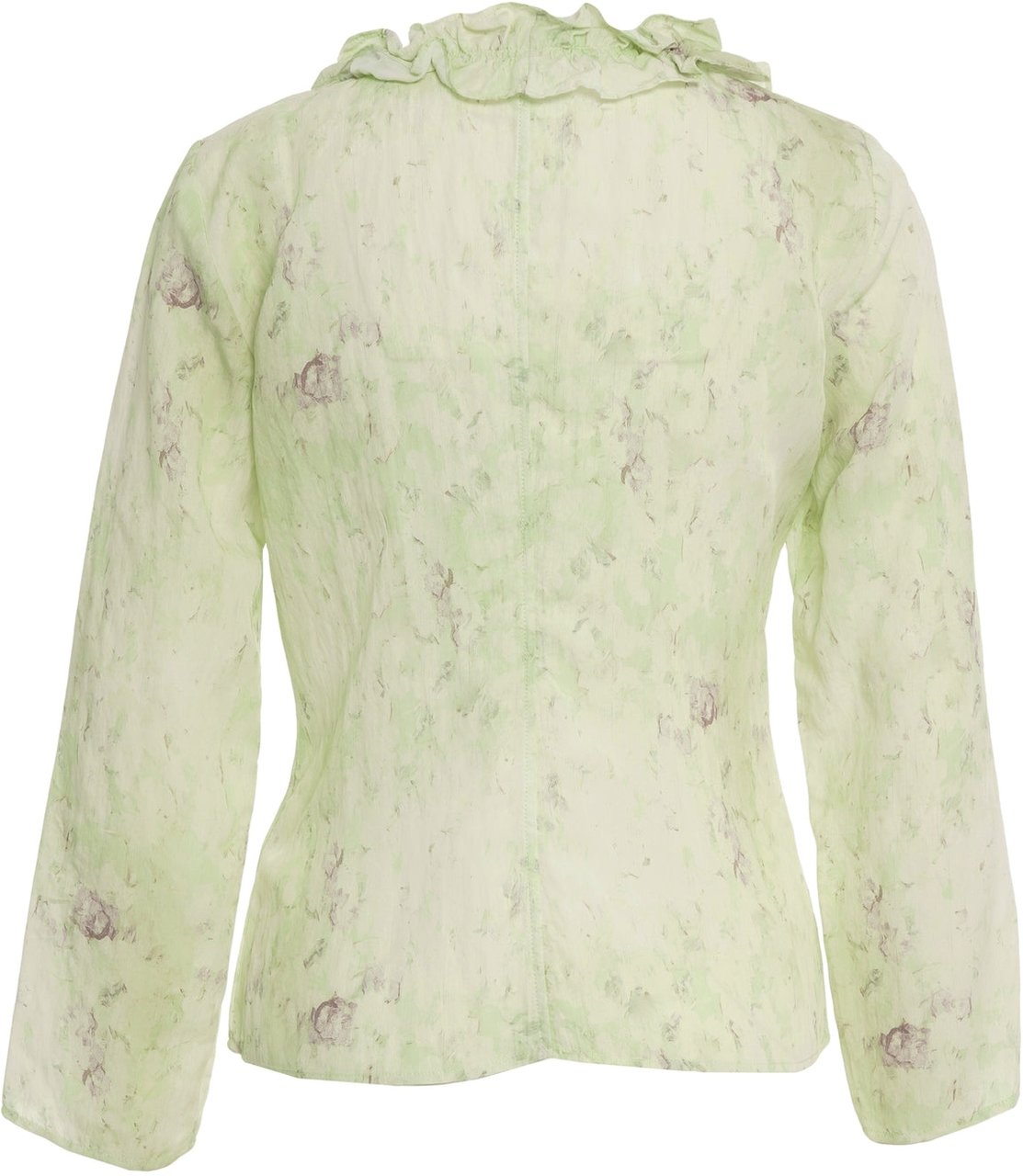 Arte Antwerp Blouse with floral pattern 'Majda' Groen