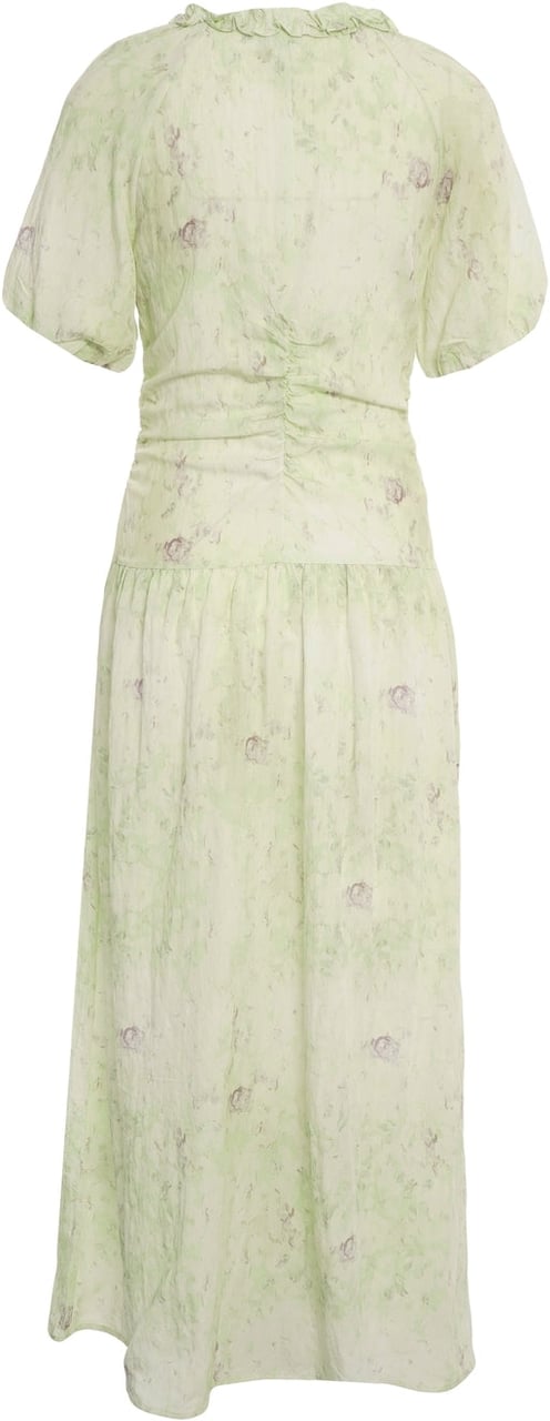 Arte Antwerp Maxi dress with floral pattern 'Abelline' Groen