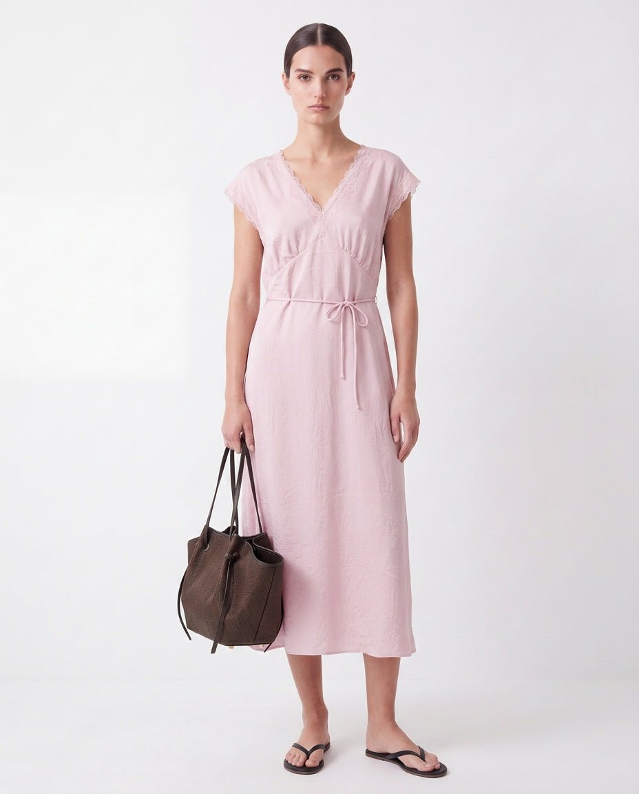 Arte Antwerp Maxi dress 'Andra' Roze
