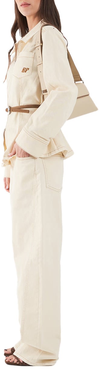 Arte Antwerp Denim jacket 'Bilan' Beige