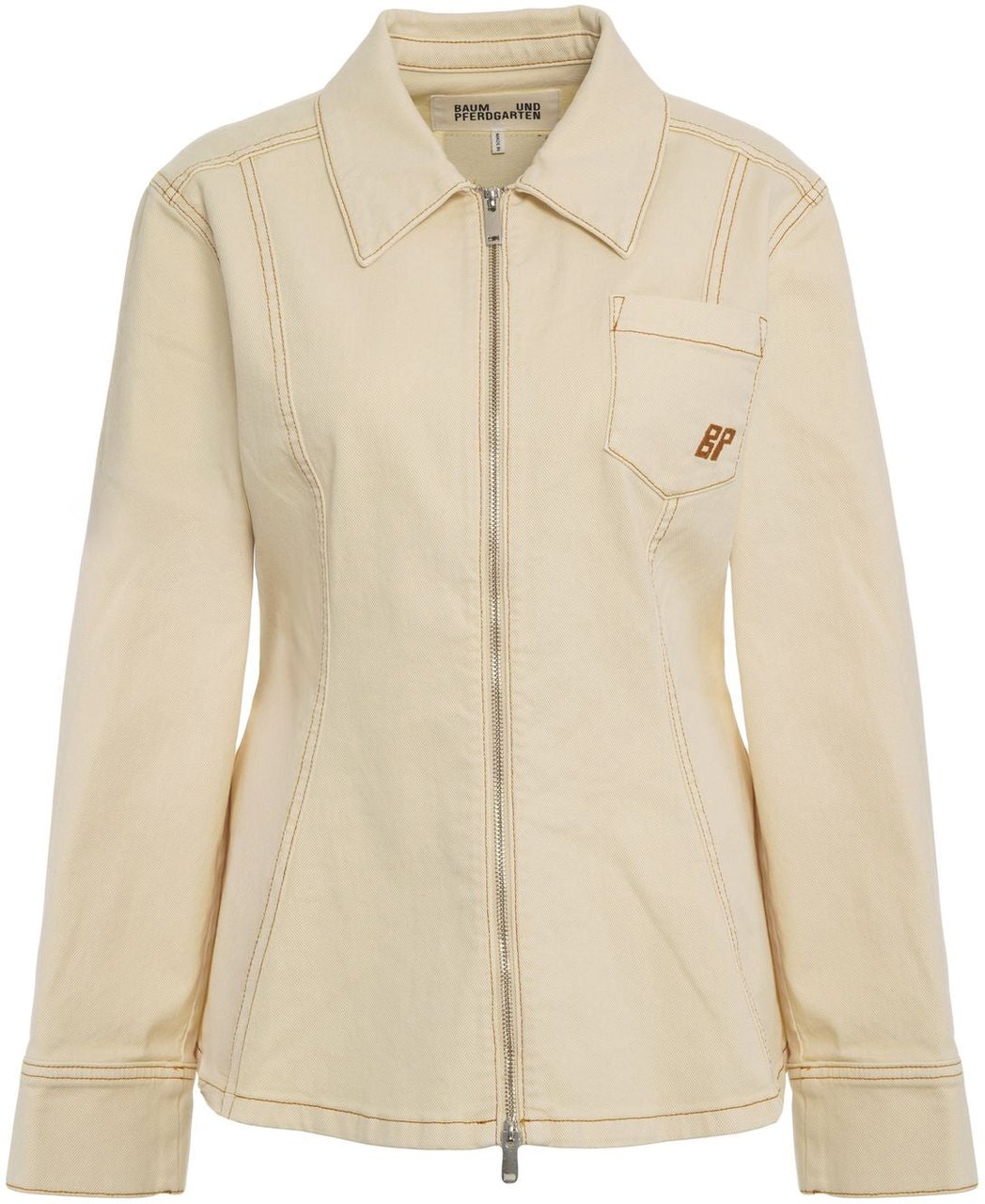Arte Antwerp Denim jacket 'Bilan' Beige