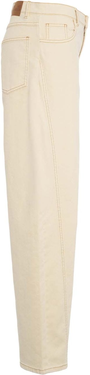 Arte Antwerp Wide leg jeans 'Niaka' Beige