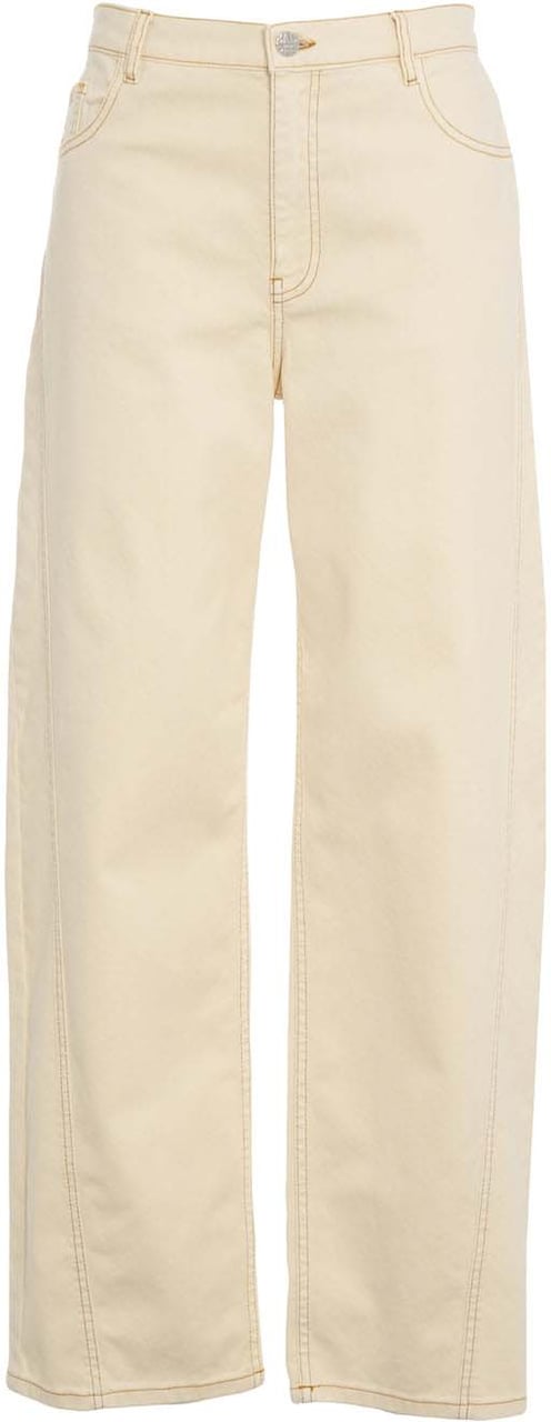 Arte Antwerp Wide leg jeans 'Niaka' Beige