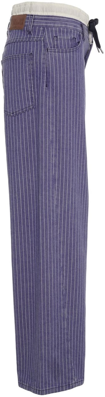 Arte Antwerp Striped jeans 'Nicolina' Blauw