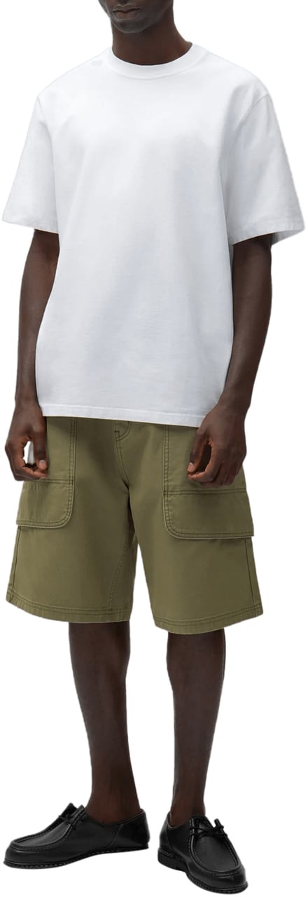 Arte Antwerp Abstracte print op de achterkant, wit T-shirt Wit