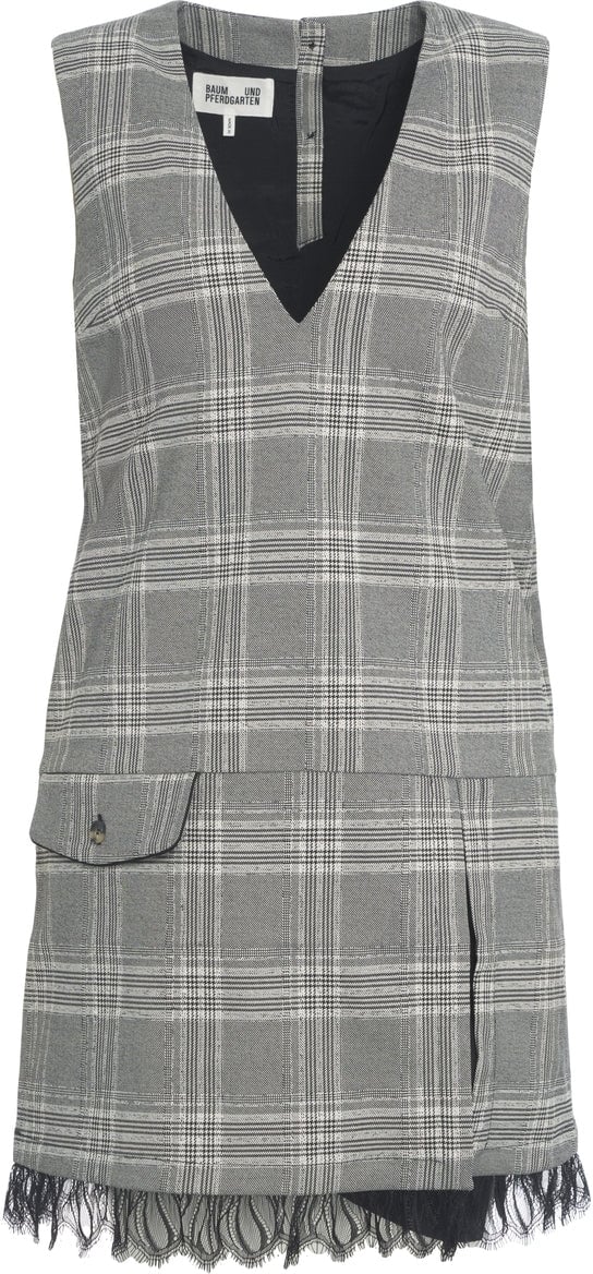 Arte Antwerp Mini dress 'Ahana' Grijs