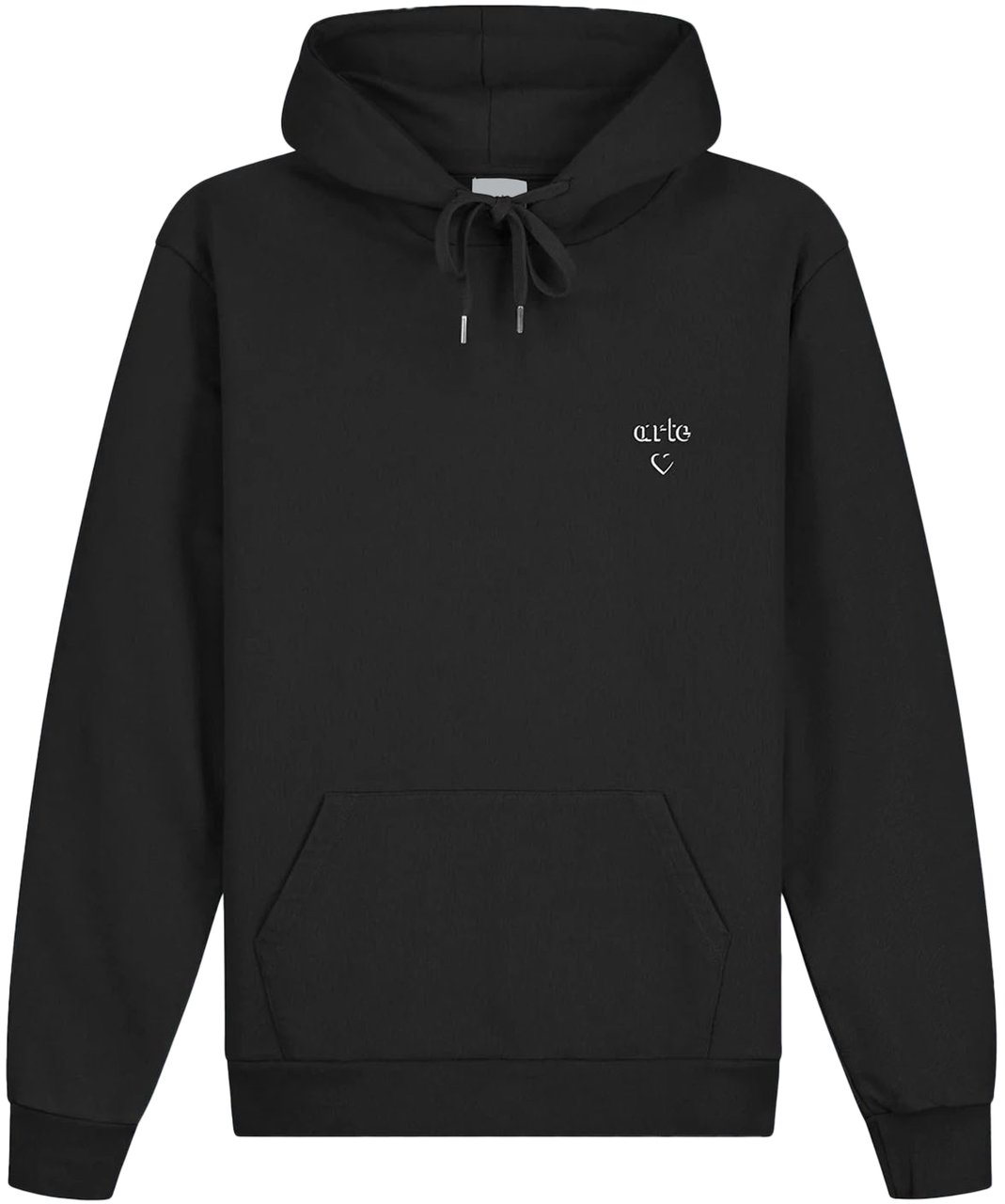 Arte Antwerp ARTE HEART HOODIE BLACK Zwart