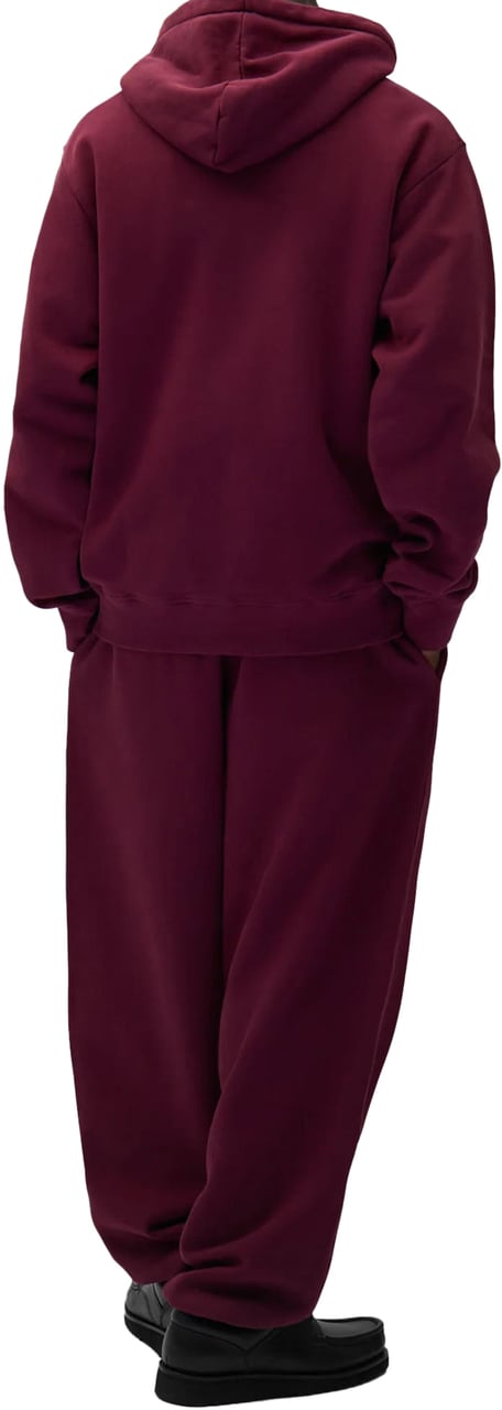 Arte Antwerp ARTE HEART LOGO SWEATPANTS BURGUNDY Rood