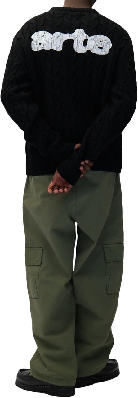 Arte Antwerp ARTE KNIT CREWNECK BLACK Zwart