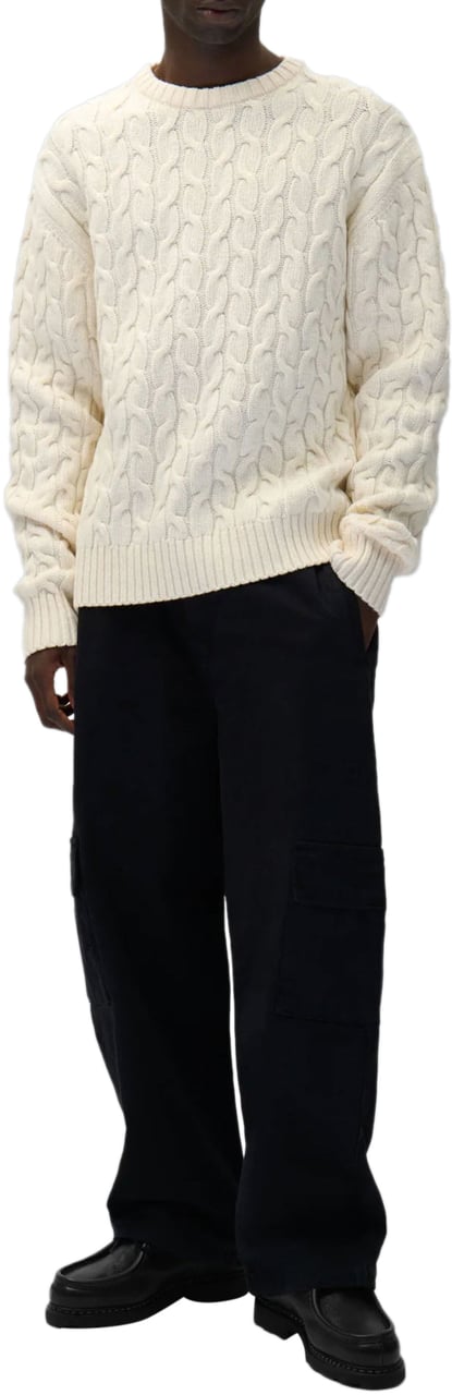 Arte Antwerp ARTE KNIT CREWNECK OFF WHITE Wit