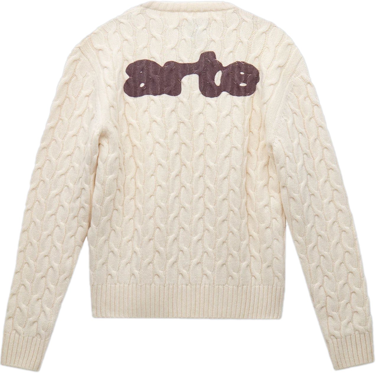 Arte Antwerp ARTE KNIT CREWNECK OFF WHITE Wit
