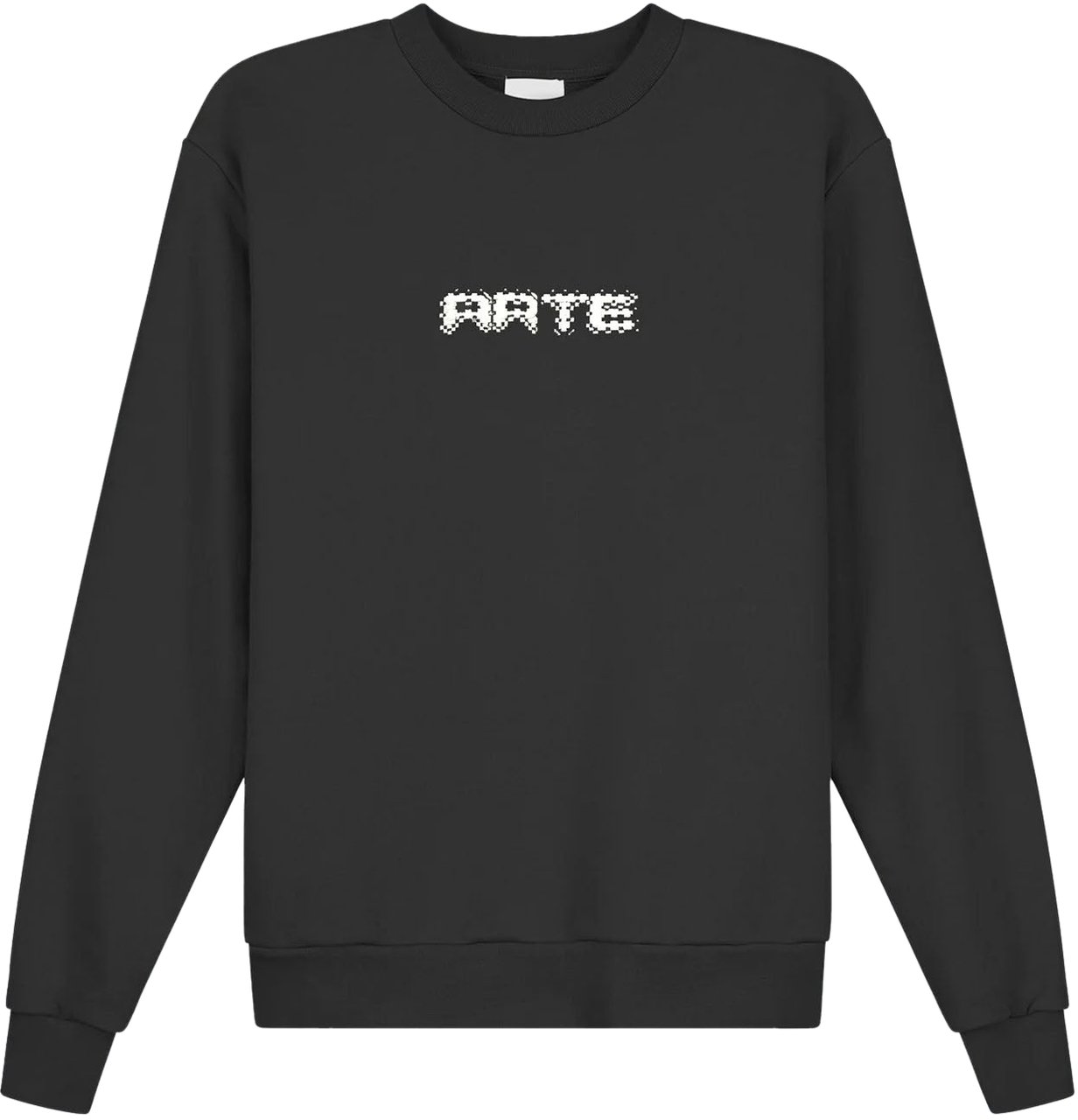 Arte Antwerp ARTE PIXEL LOGO SWEATER BLACK Zwart