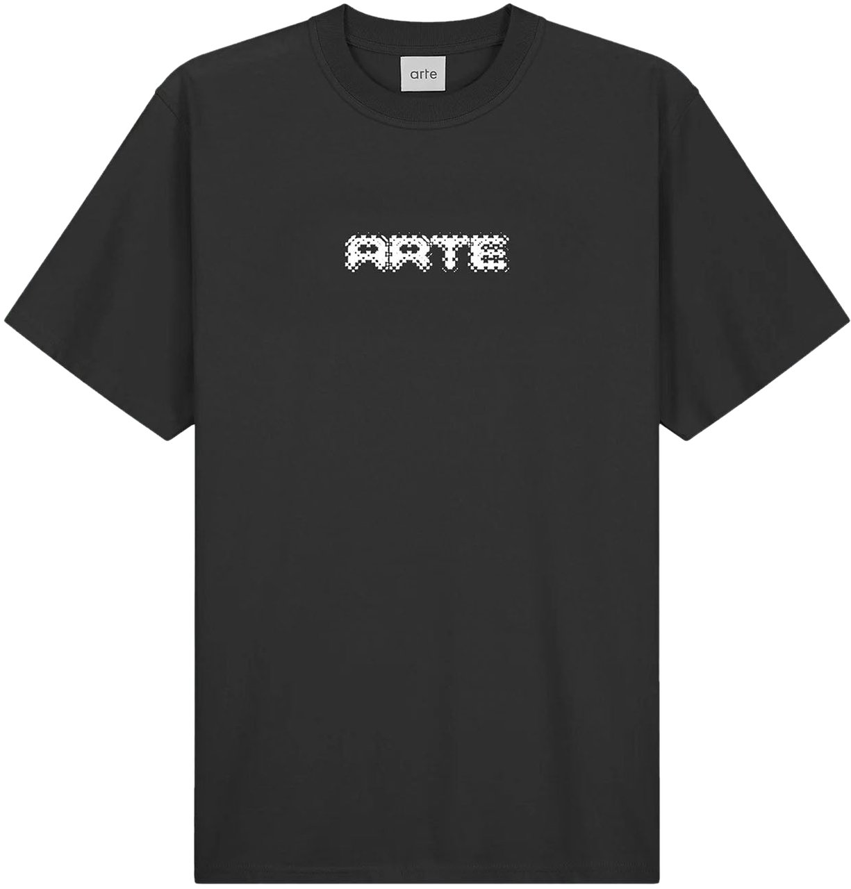 Arte Antwerp ARTE PIXEL LOGO T-SHIRT BLACK Zwart