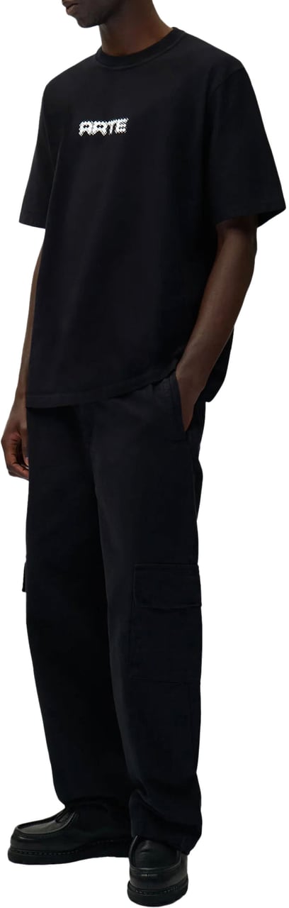 Arte Antwerp ARTE PIXEL LOGO T-SHIRT BLACK Zwart