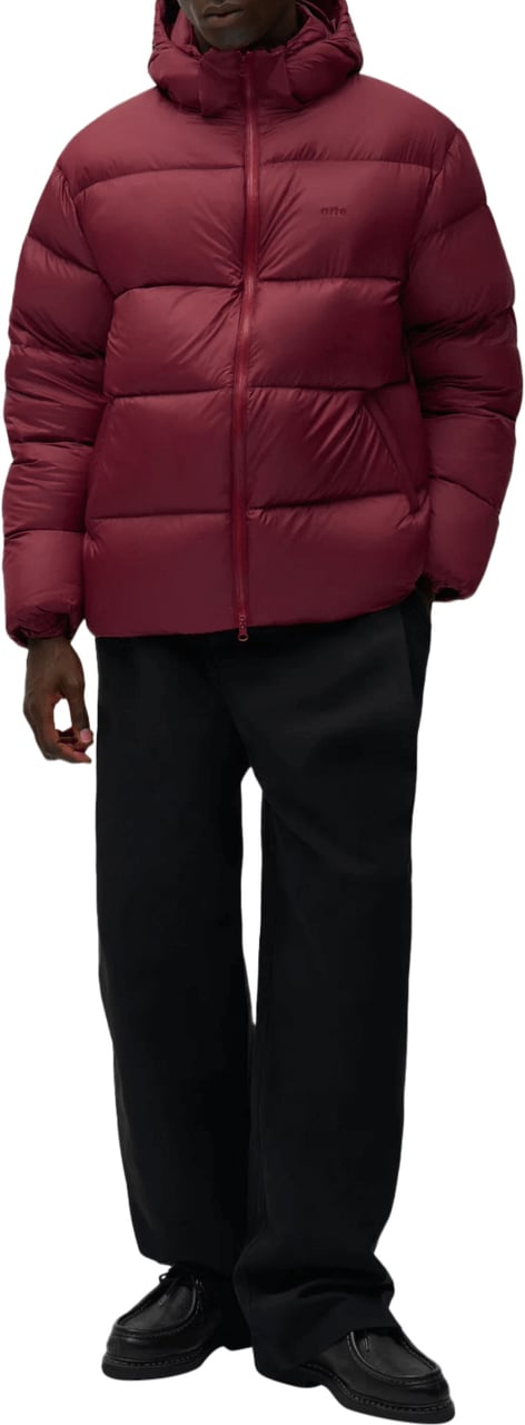 Arte Antwerp ARTE PUFFER JACKET BURGUNDY Rood