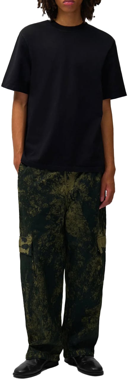 Arte Antwerp BLOCK PRINT LOGO T-SHIRT BLACK Zwart