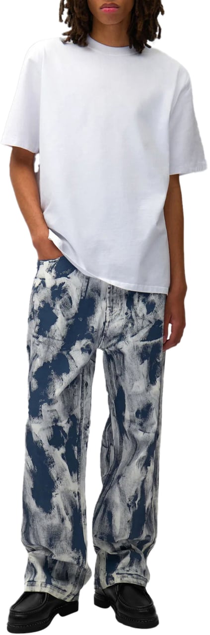 Arte Antwerp BLOCK PRINT LOGO T-SHIRT WHITE Wit