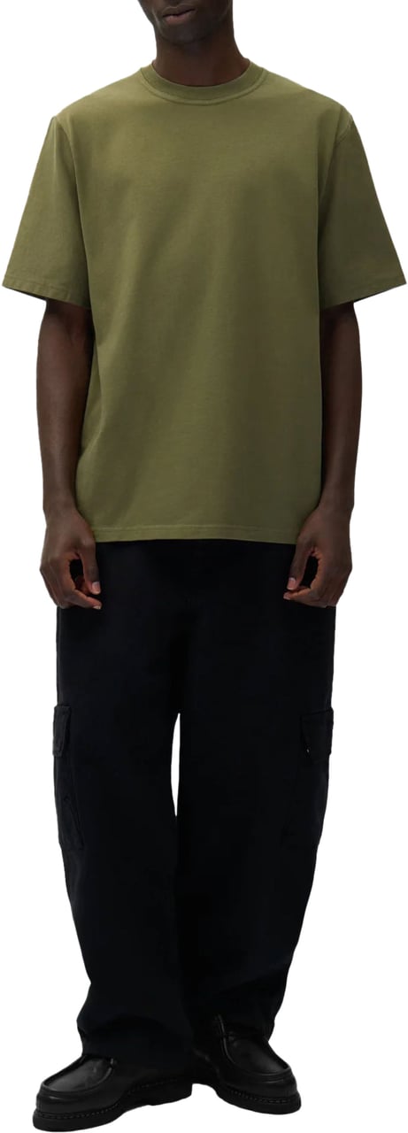 Arte Antwerp DIELS STITCH LOGO T-SHIRT GREEN Groen