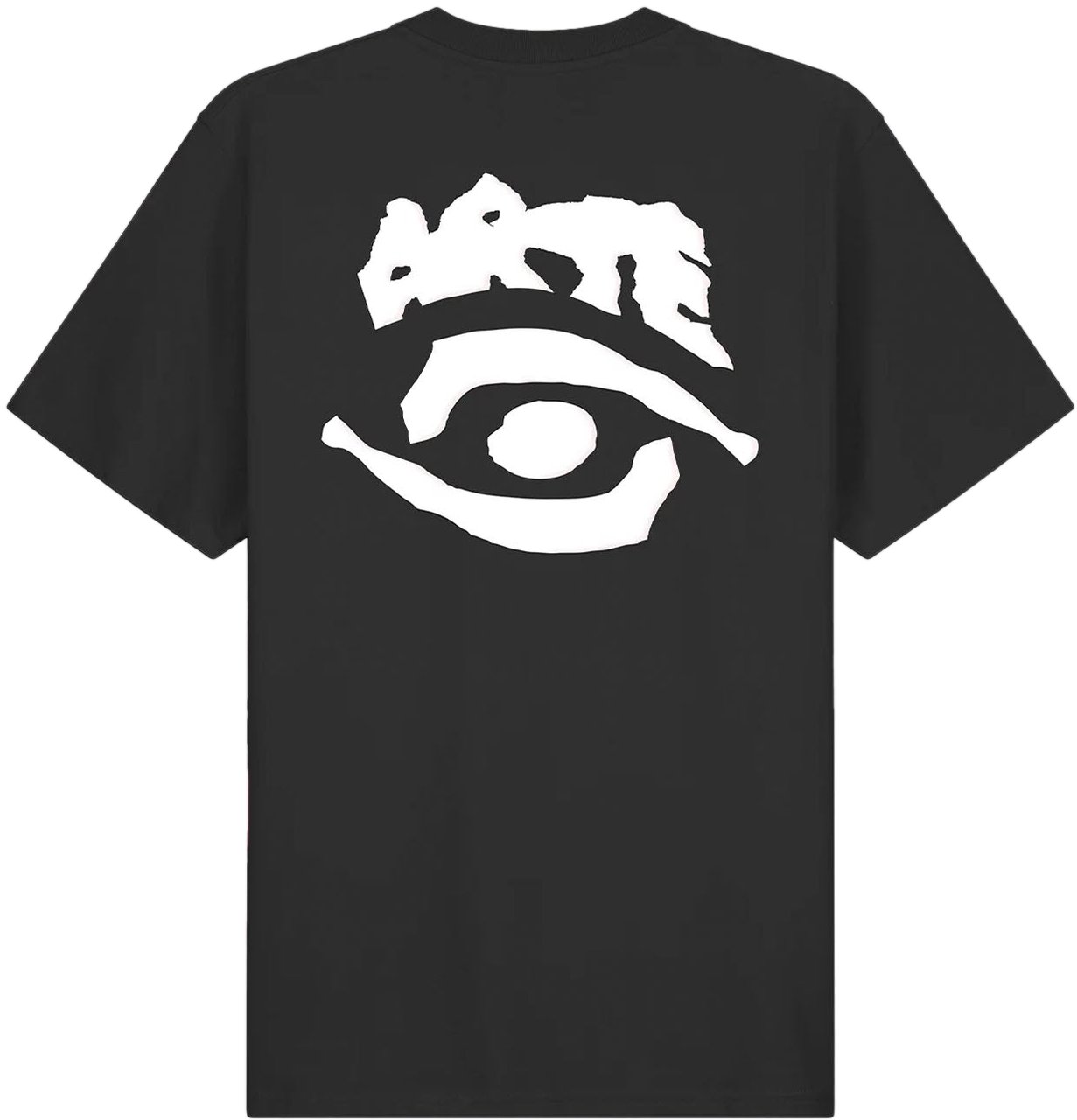 Arte Antwerp EYE PRINT LOGO T-SHIRT BLACK Zwart