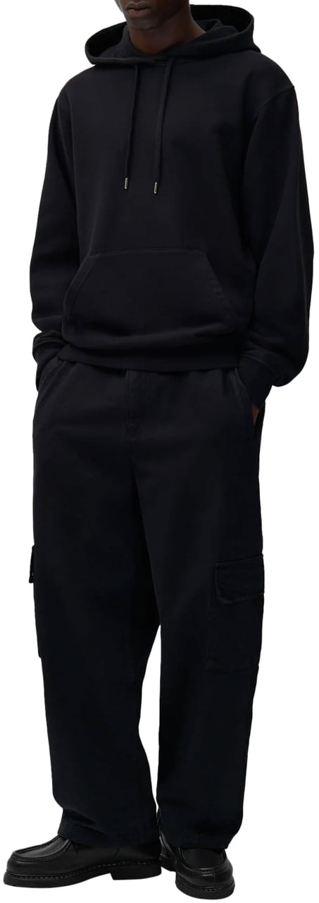 Arte Antwerp MULTI ARTE PRINT LOGO HOODIE BLACK Zwart