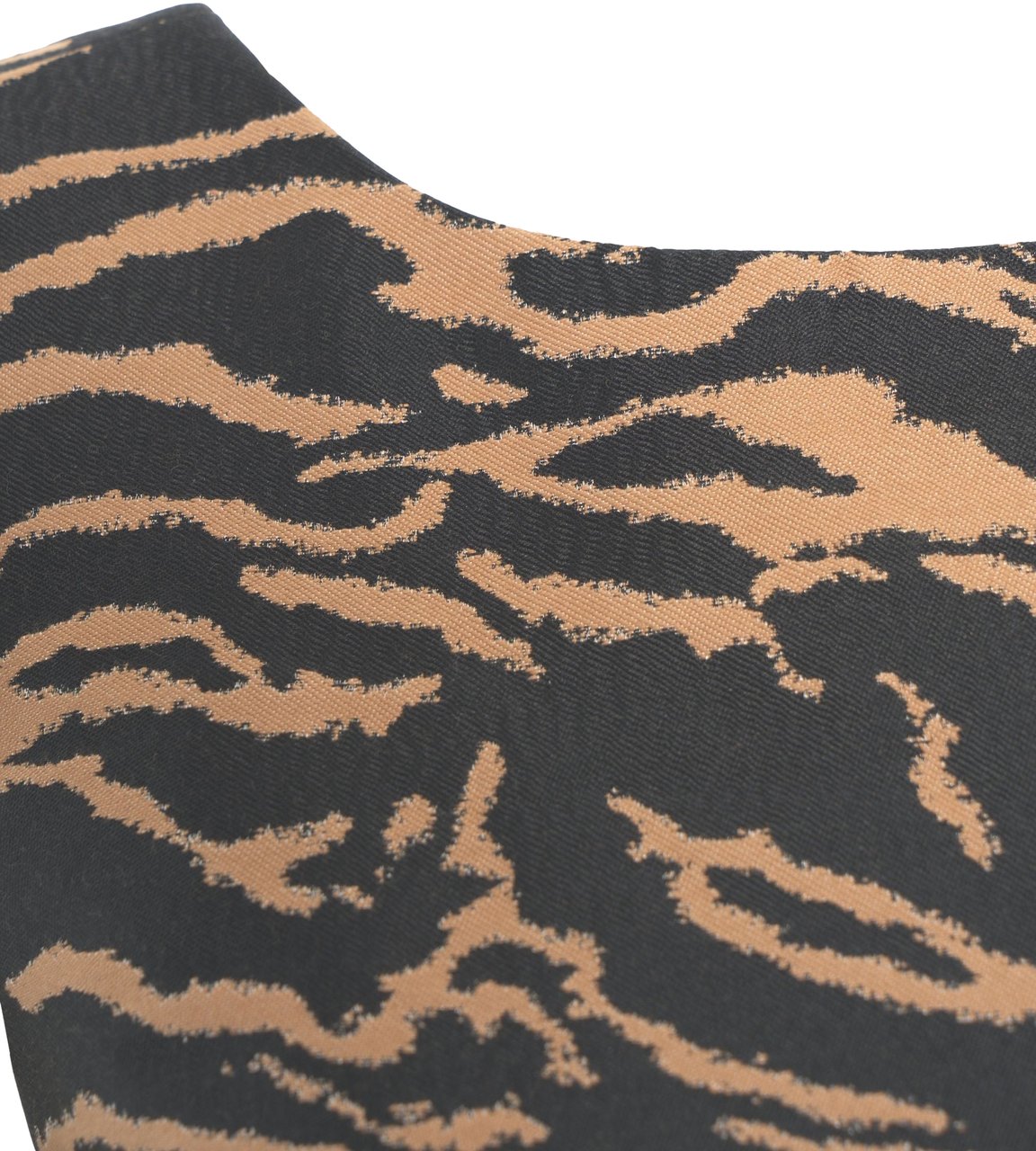 Arte Antwerp Animalier dress 'Avona' Zwart