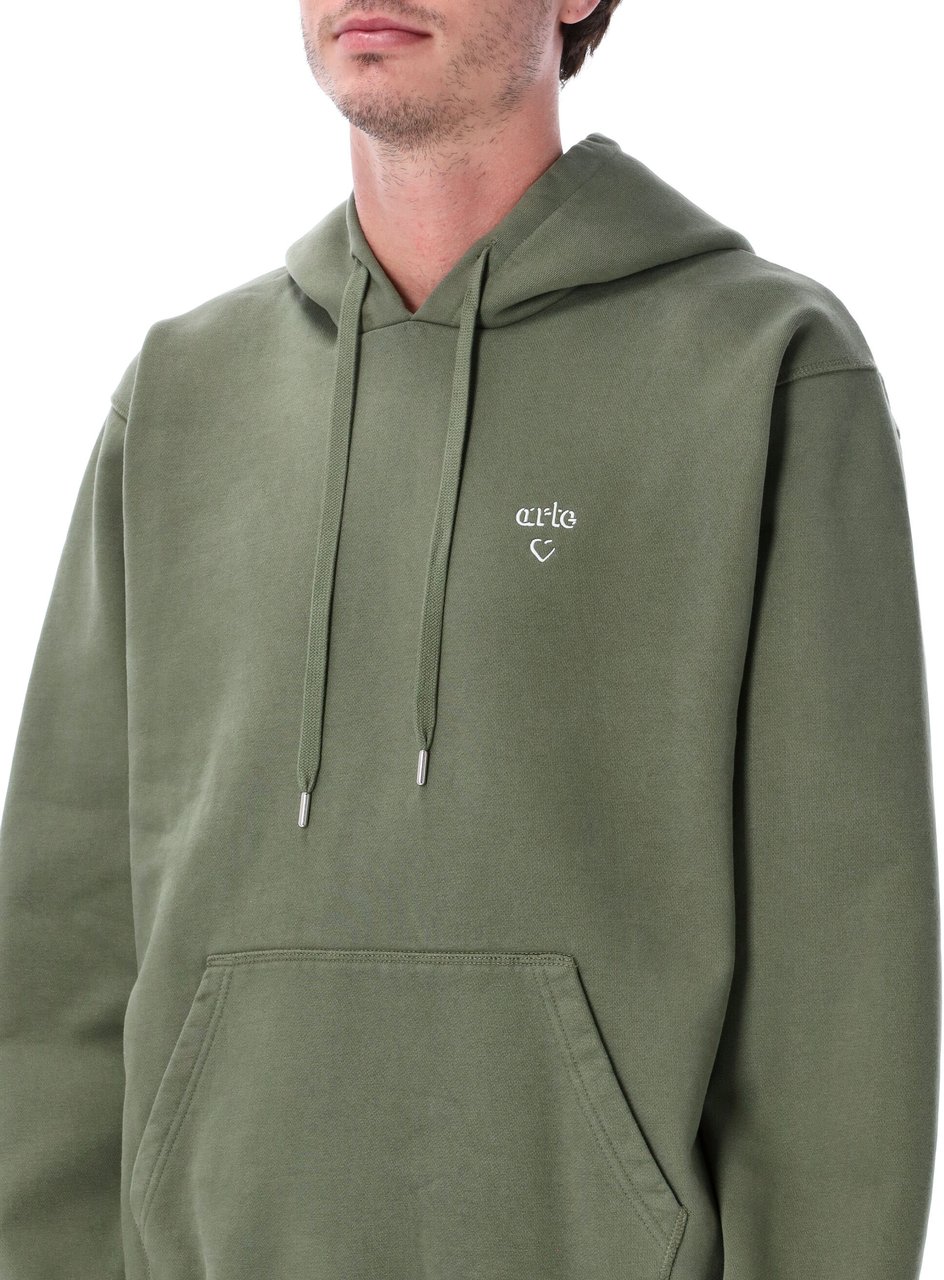 Arte Antwerp Arte Hoodie Verde Groen