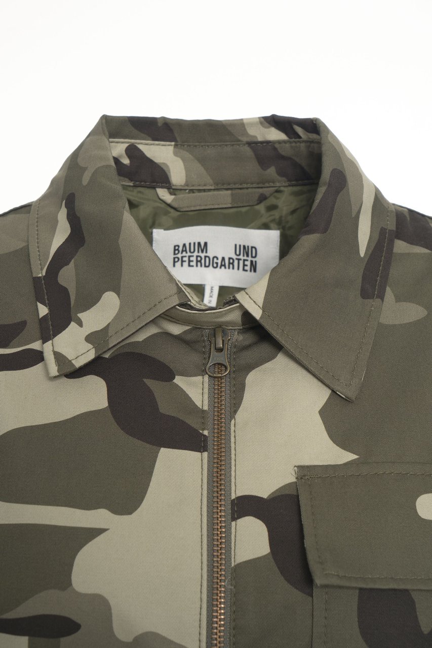 Arte Antwerp Camouflage jacket 'Beline' Groen