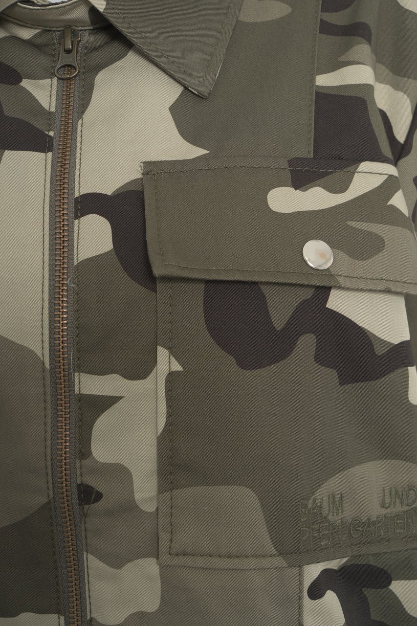 Arte Antwerp Camouflage jacket 'Beline' Groen