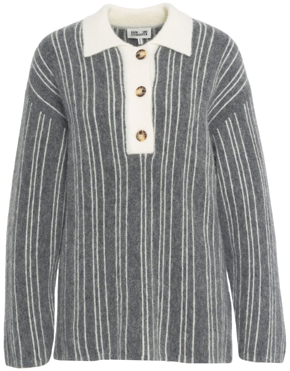 Arte Antwerp Polo in maglia 'Carlota' Grijs