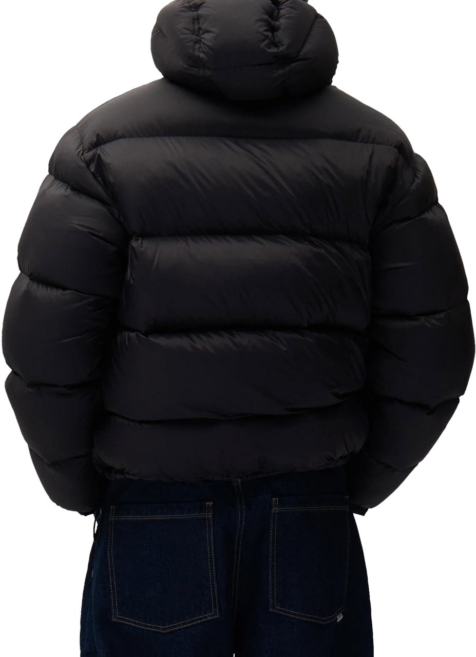 Arte Antwerp Giacca Cropped Puffer Nera Zwart